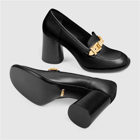 gucci mocassino con tacco|Mocassini Donna con Tacco .